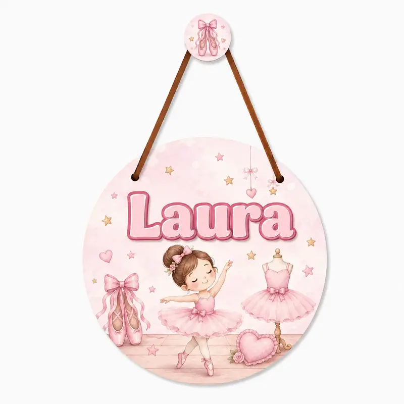 Porta Maternidade MDF Sublimado – Decoração para Quarto Infantil ou Bebê